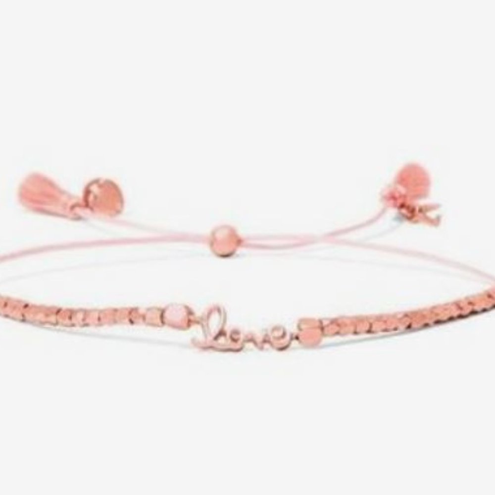 KEEP Collective Script Pulley Bracelet Love